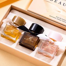 thumbnail for Perfume ladies gift box suit lasting fragrance light fragrance flower fruit fragrance fresh explosions sweet fragrance gift perfume wholesale