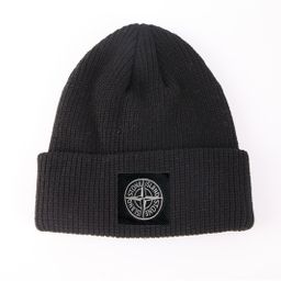 thumbnail for European and American cross-border e-commerce knitted hats, men's autumn and winter woolen hats, embroidery cold hats, casual baotou, cold protection