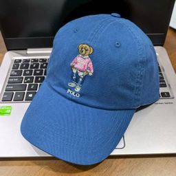 thumbnail for Autumn and Winter Casual Versatile Denim Bear Baseball Cap Cross-Border Unisex Denim Cap European and American Stylish Fashion Versatile