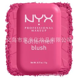 thumbnail for 跨境专供NYX Buttermelt Powder Blush黄油腮红膏持妆久腮红泥
