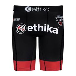 thumbnail for Ethika&#039s Same Men&#039s Underwear Boxer Trbottomy Brand Shorts Ice Silk Print Sports Quick-Drying Extbottomed Leggings
