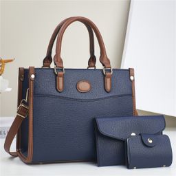 thumbnail for Three-Piece Set of Mother-In-Law Bags, Taizhou Women's Bags, Fashionable Shoulder Bags, Versatile Handbags, Travel High-End Bags
