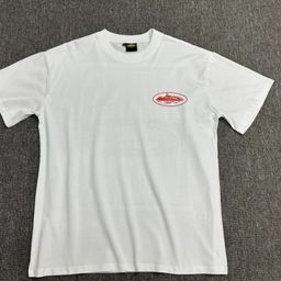 thumbnail for Foreign Trade Wholesale Alcatraz Basic Series Short-Sleeved Phantom Letter Logo Printed T-Shirt Summer Couple Wear