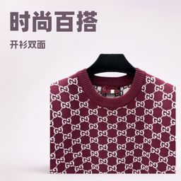 thumbnail for M2025 new reversible cardigan, short sleeves, pullover classic presbyopia, versatile temperament, spot smL