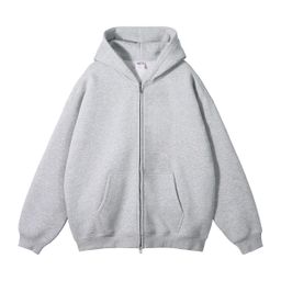 thumbnail for Roupas masculinas ARTIE2025 outono e inverno novo produto mais veludo engrossado 350g marca americana na moda com zíper calças suéter masculino terno