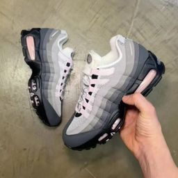thumbnail for Men's sports single shoes air cushion shock absorption outdoor casual spring running shoes women's shoes large size AIR MAX 95 cross-border