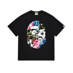 thumbnail for Cross-border one wholesale long-term stable supply of pure cotton double yarn 240 grams of men's and women's casual short-sleeved T-shirts for men and women