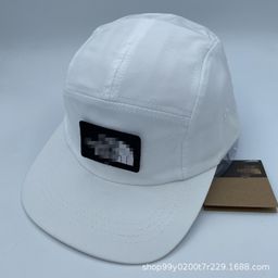thumbnail for 2025 Summer New Hat Japanese and Korean Street Dance Hip-Hop Hat Soft Top Quick-Drying Baseball Cap Men and Women Trendy Five-Piece Flat-Brimmed Hat