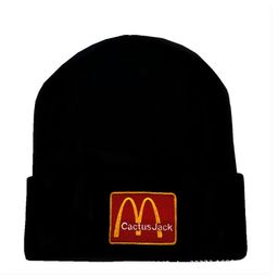 thumbnail for New Foreign Trade Autumn and Winter Fashion Versatile Letter Knit Hat European and American Casual Warm Beanie Unisex Knitted Hat