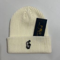 thumbnail for Winter pony embroidery woolen hat unisex trendy European and American simple knitted hat outdoor warm and cold-proof pullover hat