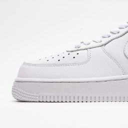 thumbnail for Putian pure original men&#039s shoes Air Force No. 1 pure white classic low-top white shoes high-top wheat color AF1 board shoes women aj