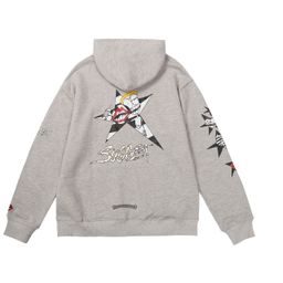 thumbnail for Chrome Heart new croling high quality embroidery print European and American street men and women hooded sweatshirt factory