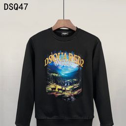 thumbnail for DSQ合集情侣卫衣新款秋冬圆领长袖打底衫欧风跨境男装印花卫衣T