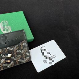 thumbnail for Saco de cartão de dente de cachorro GEY com caixa de presente com cartão múltiplo, bolsa de armazenamento de 5 cartões, luxo leve, grande marca de marca da moda, vendas diretas à vista