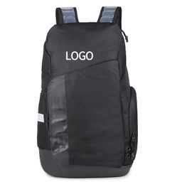 thumbnail for 【Factory supply】Trendy brand new backpack, large capacity basketball bag, sports outdoor fitness bag, student school bag