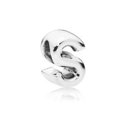 thumbnail for Panjia cobre branco s925 letras inglesas A-Z pulseira de contas pulseira de contas diy acessórios de joias atacado