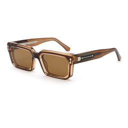 thumbnail for Cross-border foreign trade European and American square frame sunglasses, women's high-end fashion sunglasses, men's sun-protection and UV-blocking sunglasses