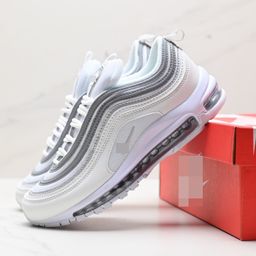 thumbnail for High Quality Max 97 Bullet Reflective Sneakers Casual Shoes Air Cushion Shock Absorption Wear-Resistant Running Shoes Men Women Couple