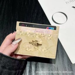 thumbnail for Manufacturer&#039s Spot Wholesale Kokoka Bag M//K Card Bag Has the Same Mobile Phone Case, Strap, Earphone Cover, 5 Cards, Trendy Brand Leather
