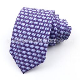 thumbnail for Shengzhou polyester tie men&#039;s in stock wholesale printed casual tie fashion activity men&#039;s tie