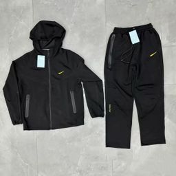 thumbnail for European Foreign Trade NK Co-branded Nocta Series Hooded Set Couple Collaboration Spring/Autumn Casual Sports Jacket