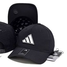 thumbnail for 2025新款外贸高品质鸭舌帽透气弯檐刺绣鸭舌帽防晒遮阳情侣运动帽