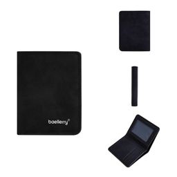 thumbnail for Cross-border Men's Wallet Premium Sense Baellerry Men's Casual Large Capacity Short Frosted Wallet Wallte
