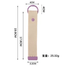 thumbnail for Korean handmade DIY canvas bag webbing hanging luggage ribbon small embroidery sticker mini small fabric sticker