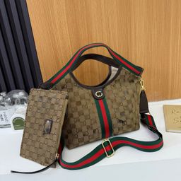 thumbnail for Cross-border new foreign trade G family large, medium and small size Ophidia tote bag large capacity retro shoulder crossbody letter bag