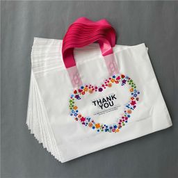 thumbnail for New Thickened Men's and Women's Shoe Store Clothing Store Bag Plastic Bag Gift Packaging Shopping Bag Printable logo