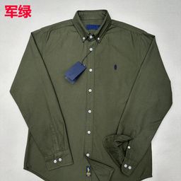 thumbnail for Men&#039;s Long-Sleeved White Shirt Spring & Fall Business Casual Oxford Pure Color Men&#039;s Pure Cotton Long-Sleeved Shirt Top