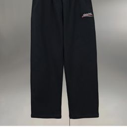 thumbnail for Correct Version of Classic Wave Embroidery Straight-Leg Versatile Casual Pants for Foreign Trade and Cross-Border Sales, Loose Fit, Unisex