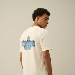 thumbnail for CP外贸男款潮牌纯棉刺绣休闲圆领短袖T恤衫帅气简单休闲户外运动