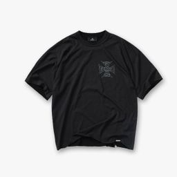 thumbnail for Retro American REP hip hop graffiti full of printed letters destroyed distressed washed short-sleeved T-shirt for men and women