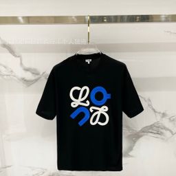 thumbnail for Cross-Border 26Ss Luojia High-Quality Embroidered Logo Loose-Fitting Pure Cotton Short-Sleeve Unisex Casual Fashion Versatile T-Shirt