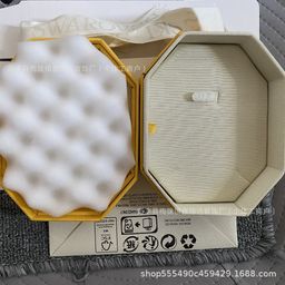 thumbnail for New yellow necklace box, earring box, jewelry, ring packaging box, bracelet set box, one piece dropshipping