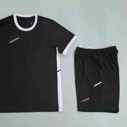 thumbnail for Novo conjunto casual de 25 camisetas de manga curta e shorts, camisa de futebol transfronteiriça esportiva para adultos, corrida, jogo, camisa com número impresso