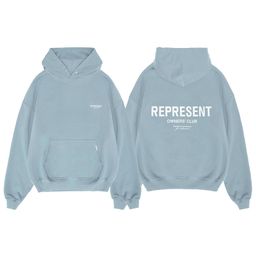 thumbnail for Cross-border High Street Represent Classic Slogan Letter Hoodie Sweater Loose Trendy Brand Couple&#039;s Men&#039;s and Women&#039;s Hoodie