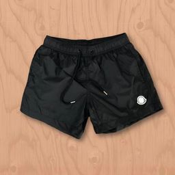 thumbnail for Cross-Border Hot-Selling Mengjia High-Quality Original Shorts, Fashionable Beach Pants, Quick-Drying Embroidered Elastic Three-Quarter Pants, Same Style for Men and Women