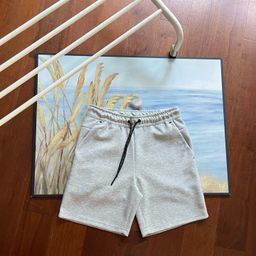 thumbnail for 2024 Dirll Style TECHFLEECE Men's Knitted Side Taped Athleisure Shorts Capri Pants Shorts