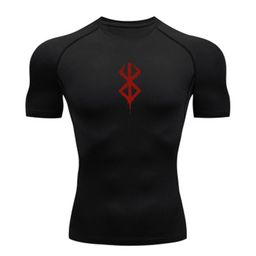 thumbnail for Basketball Sports Tight Clothes Quick-drying Fitness Clothes Short-sleeved Running Training Clothes High Elastic Moisture-absorbing Compression Clothes T-shirt for Men