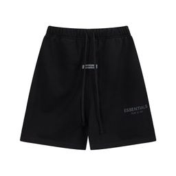 thumbnail for Spring and summer 2024 new FOG line reflective letter casual loose shorts for men and women with a batch of generation