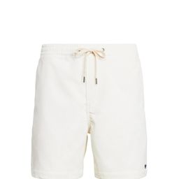 thumbnail for RL Ruff Pony Mark Cotton Corduroy Five Couple Pants Embroidered Casual Summer Shorts Men's Loose Breathable