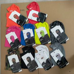 thumbnail for Outdoor cycling and skiing warm dustproof mask can be customized LOGO full-face UV protection windproof neck guard