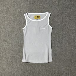 thumbnail for Camiseta Regata Versátil com Estampa de Letra LOGO para Comércio Exterior Transfronteiriço