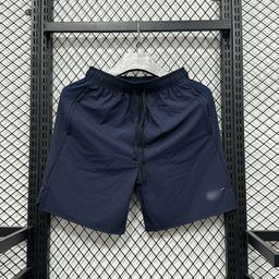 thumbnail for Shorts de secagem rápida com logotipo da nova marca de verão, calções masculinos com microelástico, absorventes de suor, para treino de futebol e basquete, atacado.