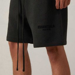 thumbnail for Ningbo factory goods eight seasons eight seasons 22SS cross-border shorts trendy brand ESSENSTIALS casual fleece shorts