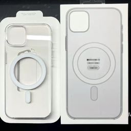 thumbnail for Suitable for Apple 16 Transparent Mobile Phone Case Iphone17Promax Half Pack Magnetic Magsafe Original Animation 15