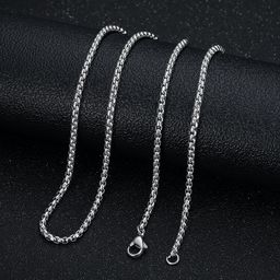 thumbnail for Cross-border European and American stainless steel full diamond hip hop six-pointed star pendant necklace Star of David Jewish religious jewelry