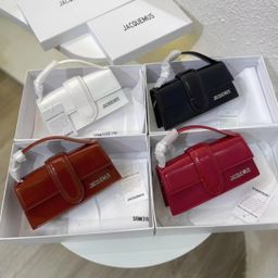 thumbnail for French Niche jacquemu Le Bambin Mouth Red Bag Handbag Women&#039s Mini Shoulder Crossbody Bag for Women
